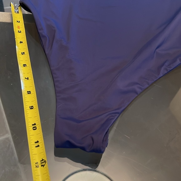 SHEIN, M,size 6,body suit,3 snaps,navy, lovely square neckline,fully lined NWT - Picture 5 of 12